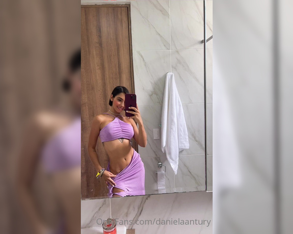 Daniela Antury aka danielaantury - 07-18-2022 OnlyFans Video - Cositas que hago a solas