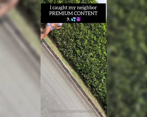 Daniela Antury aka danielaantury - 01-15-2023 OnlyFans Video - I CAUGHT MY NEIGHBOR  I went jogging this morning on the street and I caught