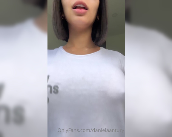 Daniela Antury aka danielaantury - 03-08-2023 OnlyFans Video - Good morning