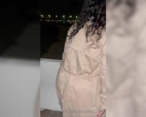 Dunken Hina aka dunken_hina - 02-15-2023 OnlyFans Video - Soaking in the moonlight