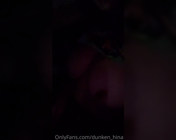 Dunken Hina aka dunken_hina - 01-09-2023 OnlyFans Video - Driving around town with my titties out, would you be driver