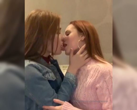 Ella Hughes aka ellahughesxxx - 01-02-2020 OnlyFans Video - That time I got to kiss Jia Lissa  I hope for a round two when