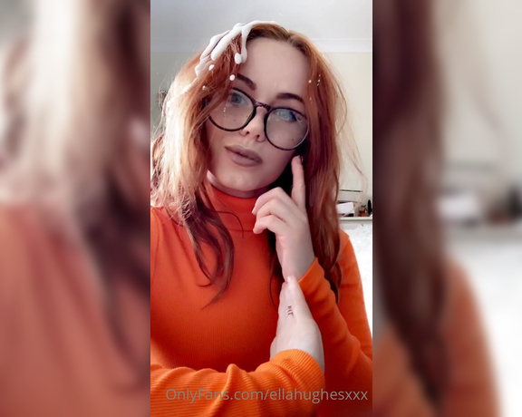 Ella Hughes aka ellahughesxxx - 12-04-2020 OnlyFans Video - Velma has been a naughty girl lately