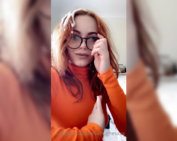 Ella Hughes aka ellahughesxxx - 12-04-2020 OnlyFans Video - Velma has been a naughty girl lately