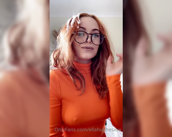 Ella Hughes aka ellahughesxxx - 12-04-2020 OnlyFans Video - Velma has been a naughty girl lately