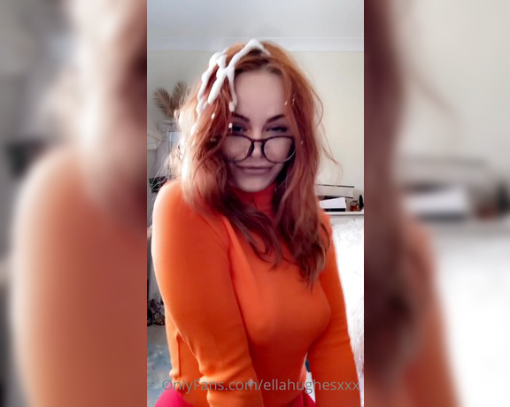 Ella Hughes aka ellahughesxxx - 12-04-2020 OnlyFans Video - Velma has been a naughty girl lately