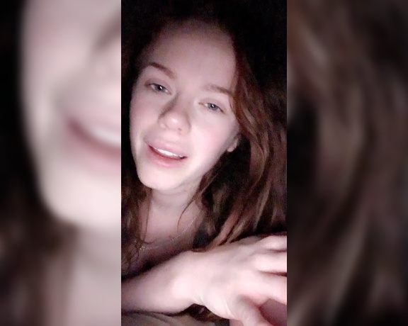 Ella Hughes aka ellahughesxxx - 11-22-2018 OnlyFans Video - Morning everyone I feel like death and am very infectious with my throat still but Im