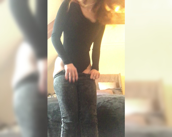 Ella Hughes aka ellahughesxxx - 03-29-2017 OnlyFans Video - BigBootyProblems this is why I dont wear jeans often, either It takes me 10 mins to