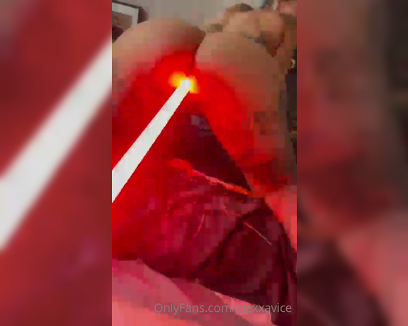 AlexxaVice aka alexxavice - 08-15-2022 OnlyFans Video - life is strange and brilliant and everyone should get to ride a lightsaber