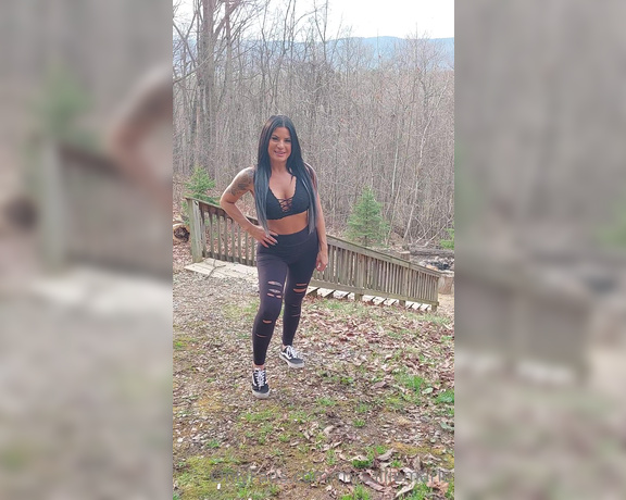 Allie Marie aka mrsalliemarie - 03-18-2022 OnlyFans Video - Im at a cabin in the woods in the mountains for the weekend