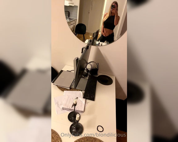 Blondilicious aka blondilicious - 04-18-2021 OnlyFans Video - Sexy I miss u at my site wanna treat u every day  subscribe_gyp6