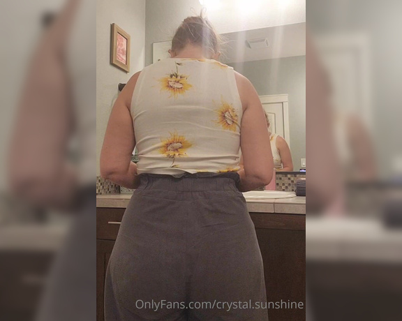 Crystal Sunshine aka crystal.sunshine - 07-13-2022 OnlyFans Video - Its been a long day and somewhere along the way, my panties just stopped being comfortable