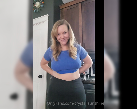 Crystal Sunshine aka crystal.sunshine - 04-08-2023 OnlyFans Video - Good morning Im trying to make more videos where I talk  What do you think