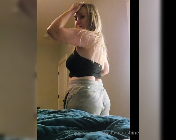 Crystal Sunshine aka crystal.sunshine - 07-19-2023 OnlyFans Video - Its been a long day Im just in the mood to strip off all of my