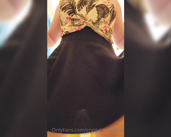 Crystal Sunshine aka crystal.sunshine - 05-28-2023 OnlyFans Video - I love the way I feel in cotton panties