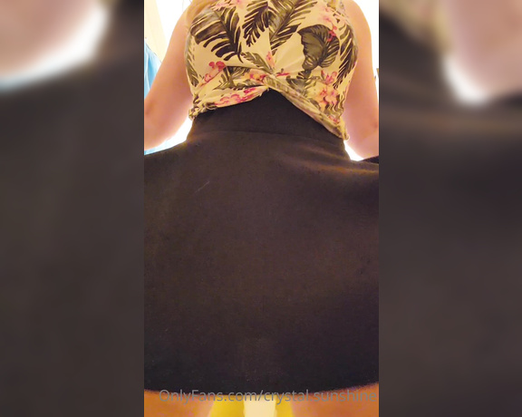 Crystal Sunshine aka crystal.sunshine - 05-28-2023 OnlyFans Video - I love the way I feel in cotton panties