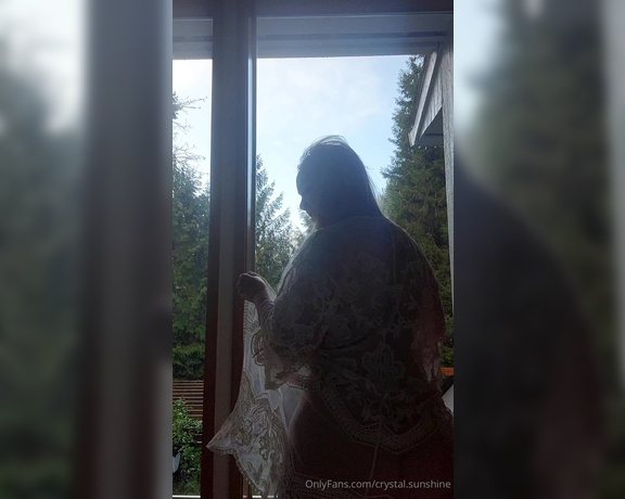 Crystal Sunshine aka crystal.sunshine - 01-13-2024 OnlyFans Video - Let me seduce you  Is this just see_through enough to show you whats underneath when