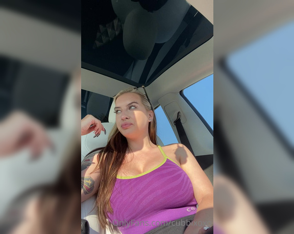 Cubbi Thompson aka cubbixoxo - 09-02-2021 OnlyFans Video - Do you think they saw