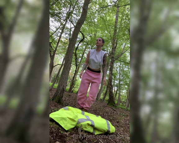 Gthatass aka gthatass - 05-21-2021 OnlyFans Video - Got out in nature today  Hearing the wind, feeling the rain and smelling the nature