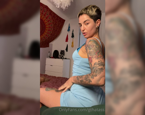 Gthatass aka gthatass - 12-16-2021 OnlyFans Video - Todays custom was fun  he likes me in blue