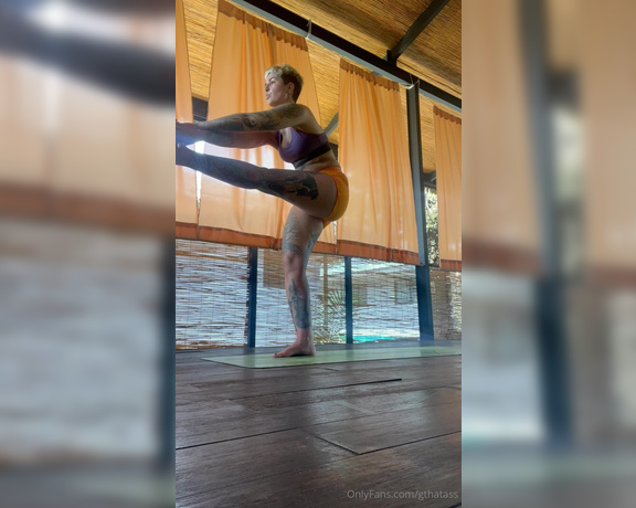 Gthatass aka gthatass - 03-02-2024 OnlyFans Video - I did an epic yoga session today  this was a little flow  felt good