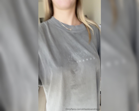 Ella Alexandra aka ellaalexandraxo - 03-30-2024 OnlyFans Video - Can you tell I was feeling playful this morning