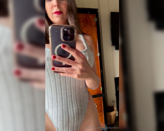 Good Lord Lori aka goodlordlori - 05-28-2024 OnlyFans Video - What do you think about this bodysuit on me Too high cut