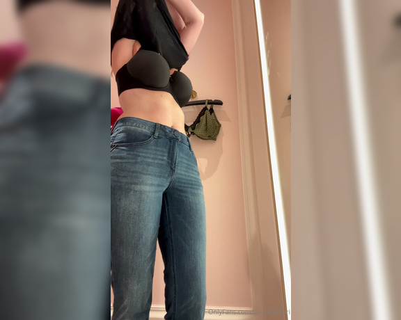 Good Lord Lori aka goodlordlori - 10-07-2024 OnlyFans Video - Were in the fitting room for a new bra try_on I try on 4 bras well,