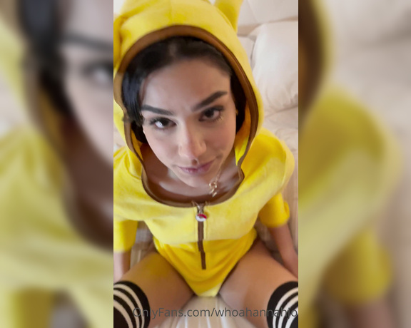 Hannah Jo aka whoahannahjo - 06-27-2021 OnlyFans Video - pikachus been naughty