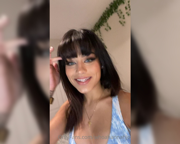 Hannah Jo aka whoahannahjo - 01-21-2021 OnlyFans Video - i couldnt resist being naughty for you