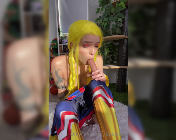 BabyFooji OnlyFans Leaks Video 2021-08-24,  Cosplay, Solo, Masturbation