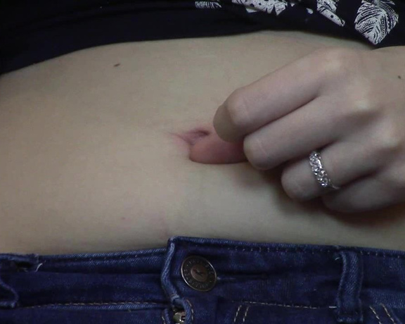 BuddahsPlayground - Young, Tender Belly Button, Belly, Belly Fetish, Belly Button Fetish, Jeans Fetish, Brunette, ManyVids