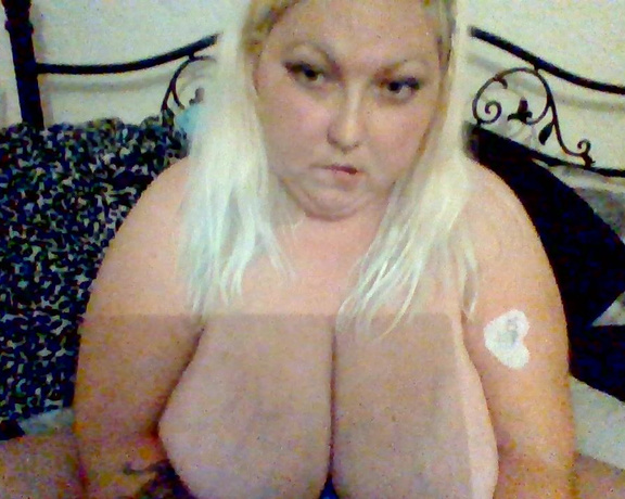 BBW-Lesbian - Lesbian Wearing my nipple clamps for you P WO (21.08.2020)