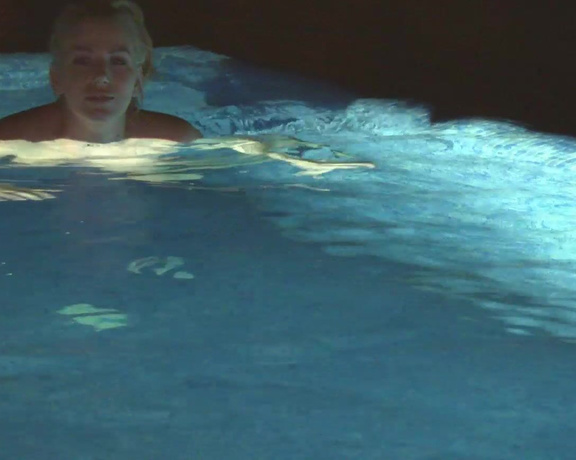 Danielle Maye XXX - Late Night Skinny Dip With A VIew, Swimming, Nudity/Naked, Outdoors, Big Tits, Ass, ManyVids