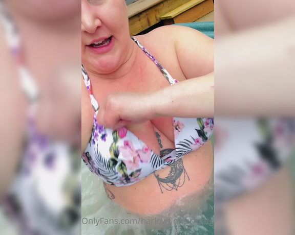 Harlowflowerfootgoddess - I officially have a cup size’ Any guesses FYI ….. My tits we’re 7Q (07.04.2022)