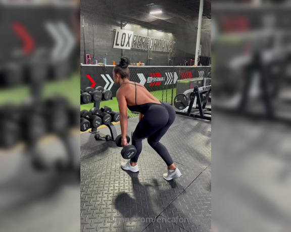 Ericafontaine - New Workout VLOG Tip $ for the full video! Eb (04.06.2023)