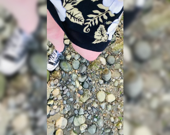 Harlowflowerfootgoddess - Walk with me And enjoy my upside down ocean 9 (01.04.2021)