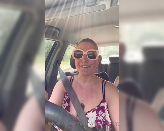 Harlowflowerfootgoddess - Join me on my commute on this Sunshiney Day an (10.05.2023)
