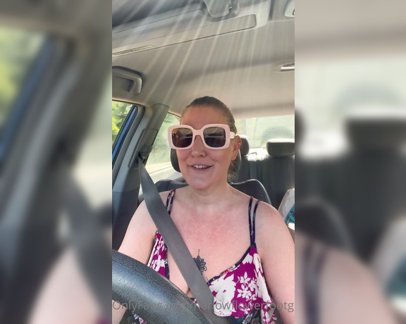 Harlowflowerfootgoddess - Join me on my commute on this Sunshiney Day an (10.05.2023)