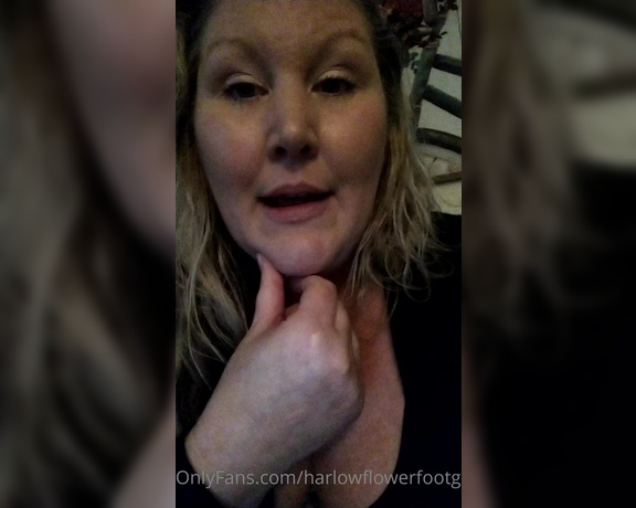 Harlowflowerfootgoddess - Warning before watching  This is not a fun video. This is strai dV (07.01.2021)