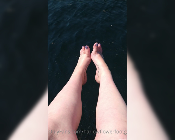 Harlowflowerfootgoddess - Lake feet sF (07.07.2021)