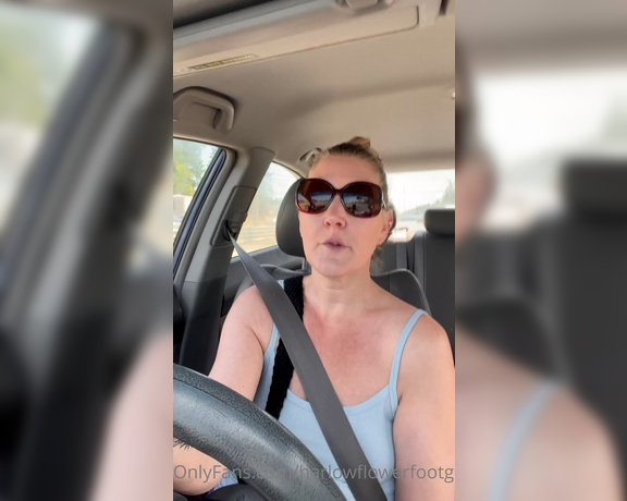 Harlowflowerfootgoddess - Join me on my commute part  Hang with me as I trek up North… h (11.06.2023)
