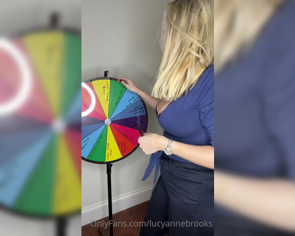 Lucyannebrooks - SUNDAY FUNDAY  SPIN THE WHEEL Three spins for Alan ft (14.11.2021)