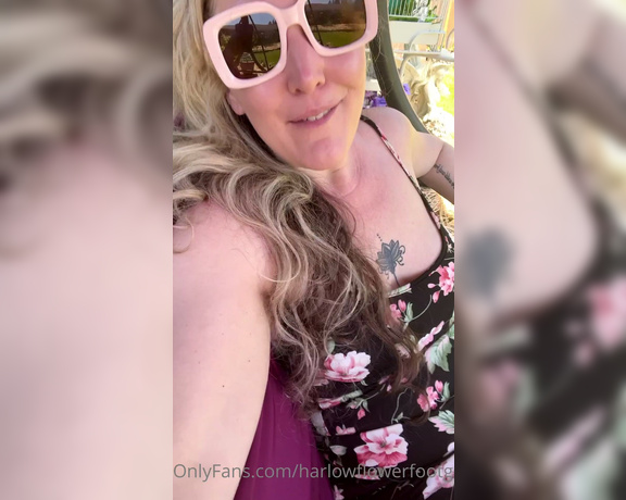 Harlowflowerfootgoddess - Join me for a swing …. E (14.05.2023)