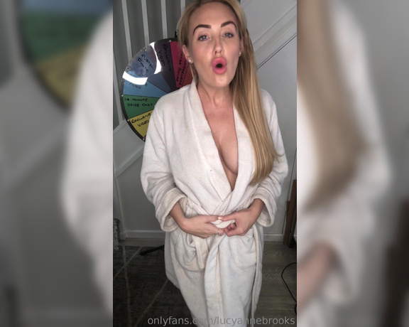 Lucyannebrooks - WANK HOLIDAY WEEKENDER  NAKED SPIN THE WHEEL How to enter today’s game . 4 (26.05.2019)