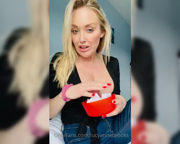 Lucyannebrooks - WEEKLY VIDEO RAFFLE . Let’s see if you won a FREE PUSSY PLAY video L5 (11.04.2021)