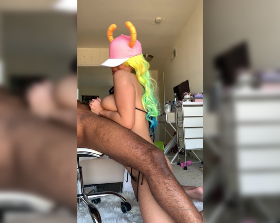 Yourboyfcisco - Cosplay Bj Violet Myers, BBC, Interracial, Cosplay, Blowjob, Titty Fucking, ManyVids