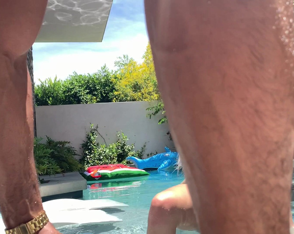 Yourboyfcisco - Pool Day in Kay, Interracial, BBC, Tattoos, Doggystyle, Pool, ManyVids