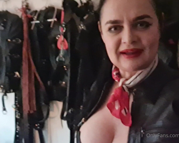 Dinahmistress - Greetings from Amsterdam from the place full leather lh (17.09.2022)