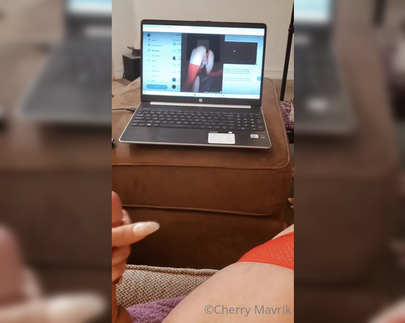 Cherrymavrik - This could be you! ;) I love video sexting with my sluts! DM me rr (02.07.2021)